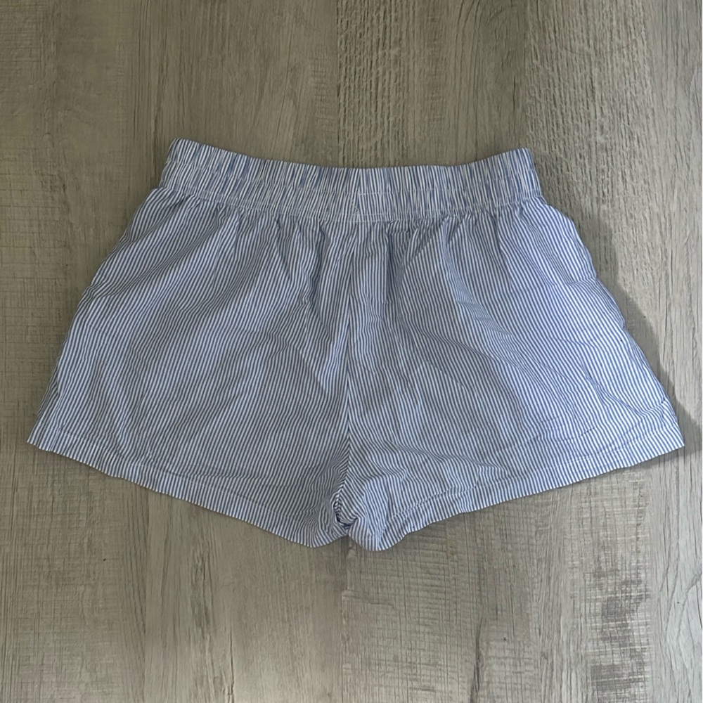 cute snoopy stripped cotton shorts - Picture 2 of 2